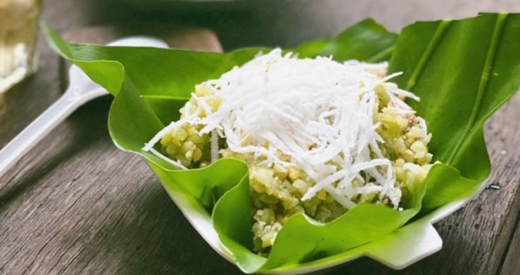 Xôi cốm dừa