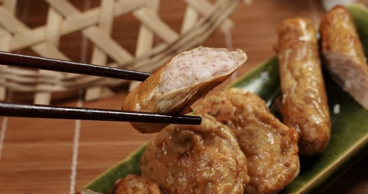 Xúc xích cốm của Đỗ Gia