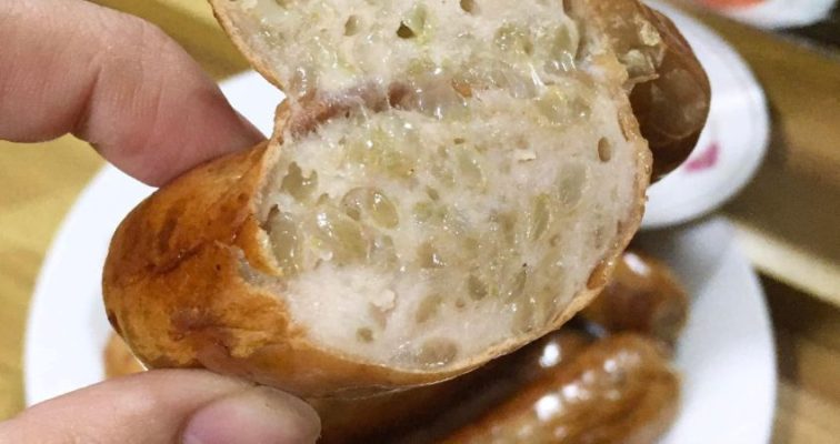 Nhân xúc xích cốm