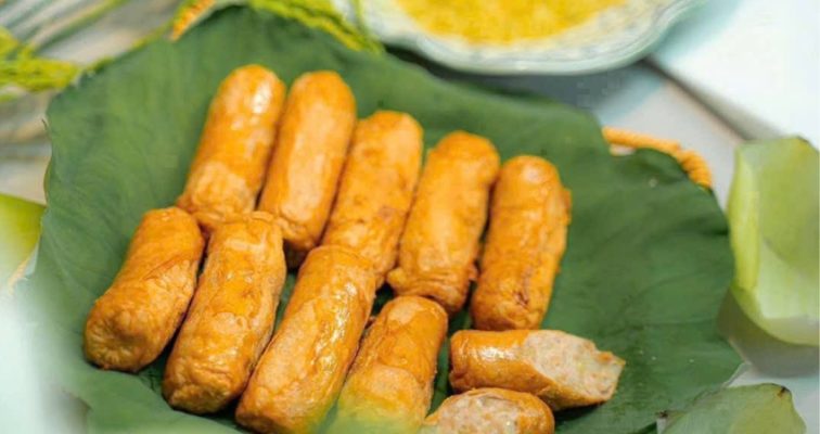 Địa điểm mua xúc xích cốm Hà Nội