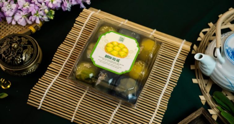 Bánh xu xuê cốm tại Đỗ Gia