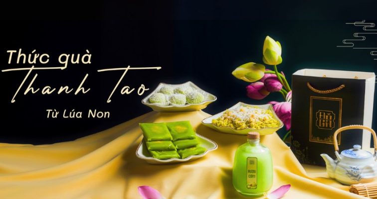 Quà tặng doanh nghiệp - Cốm - Thức quà thanh toa