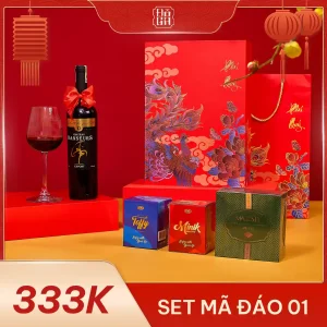 Set quà tết mã đáo 01