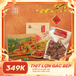 thịt lợn gác bếp 500g