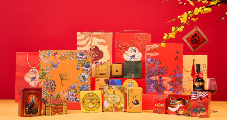 Set quà tết bánh kẹo