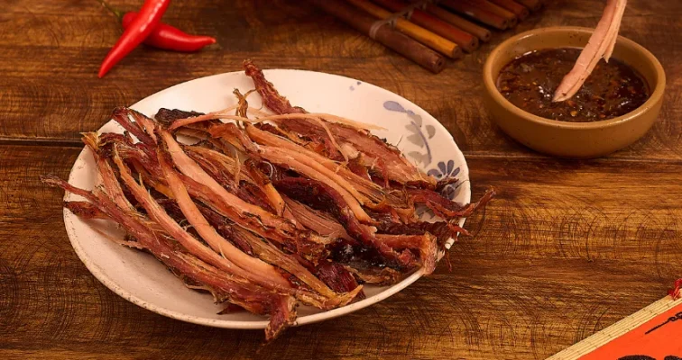 Thịt lợn gác bếp nhà Đỗ Gia 2