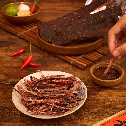 ảnh phụ thịt trâu gác bếp 3