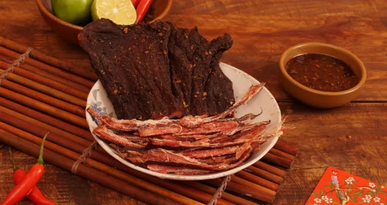 Thịt trâu gác bếp nhà Đỗ Gia 1