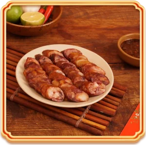 lạp xưởng gác bếp