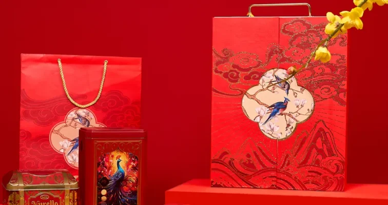 Hộp quà tết Cung Đình cao cấp