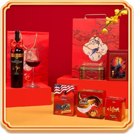 set quà bánh kẹo cung đình 1