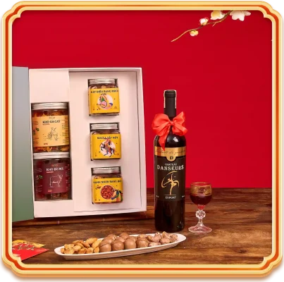 set quà hạt dinh dưỡng hạt ngọc khai xuân