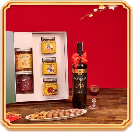 set quà hạt dinh dưỡng hạt ngọc khai xuân