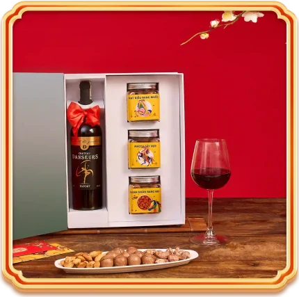 set quà hạt dinh dưỡng hạt lành sum vầy