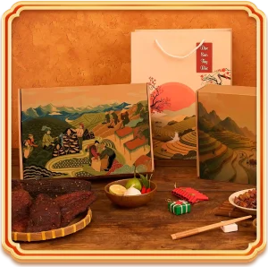 hộp quà tết đặc sản tây bắc quà bản