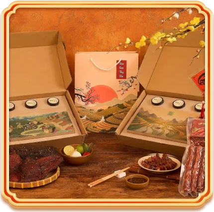 hộp quà tết đặc sản tây bắc trường xuân