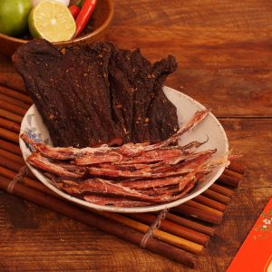 thịt trâu gác bếp