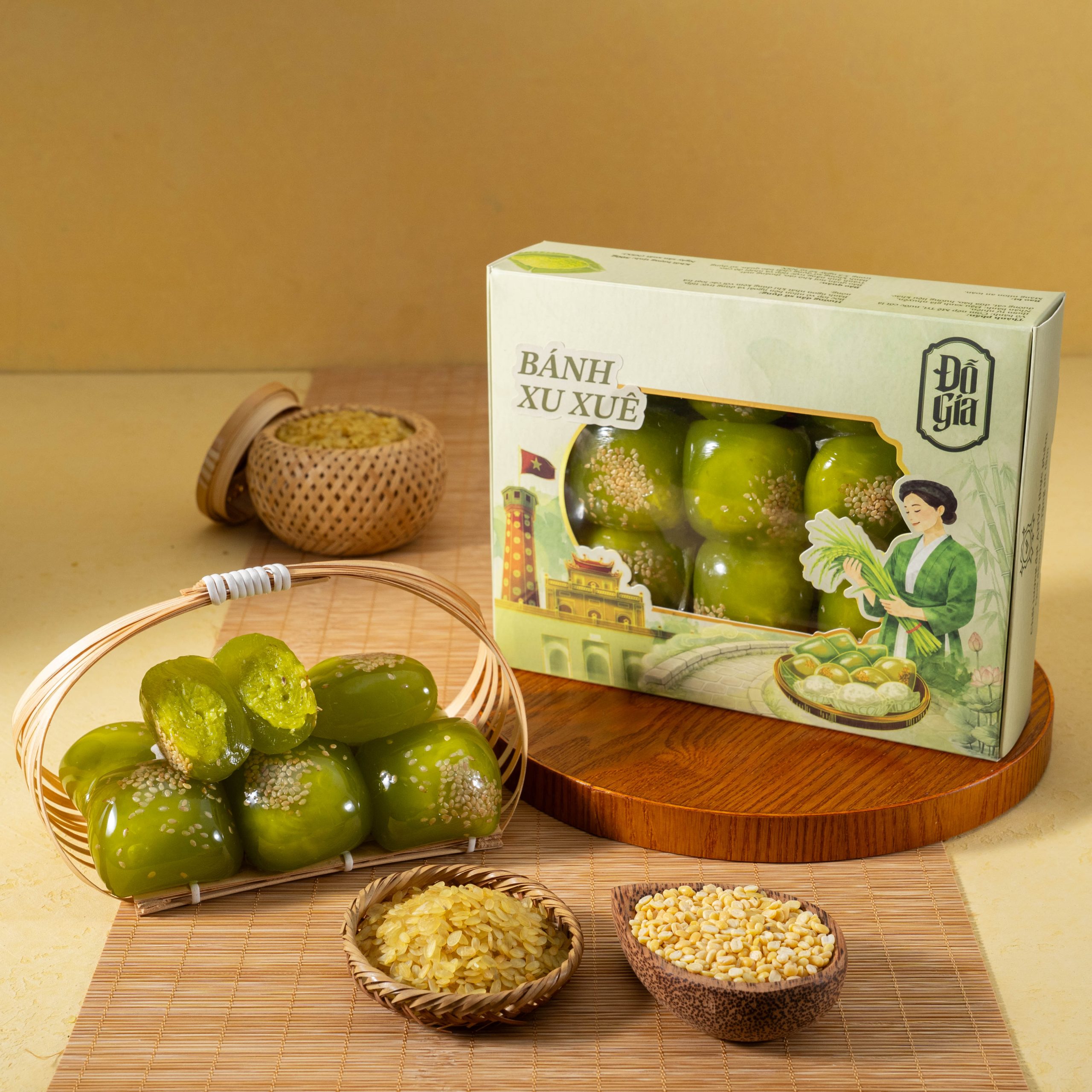Bánh Xuxue Cốm