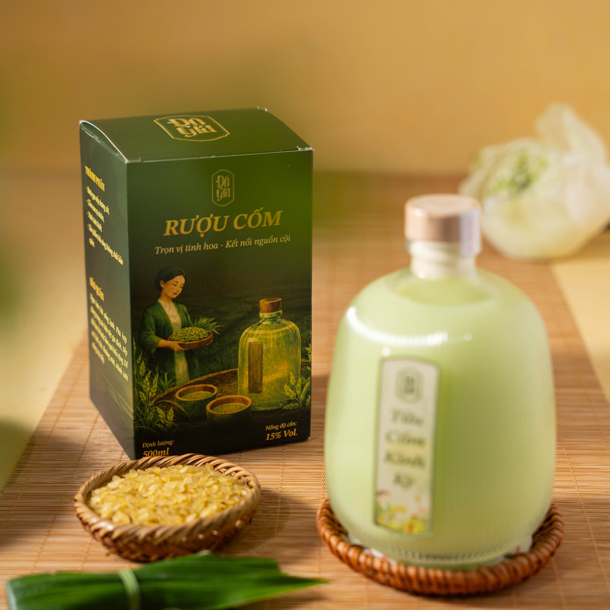 Rượu Cốm - Bình 500ml